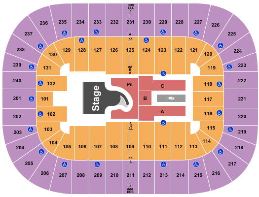 Greensboro Coliseum Megan Moroney Seating Chart